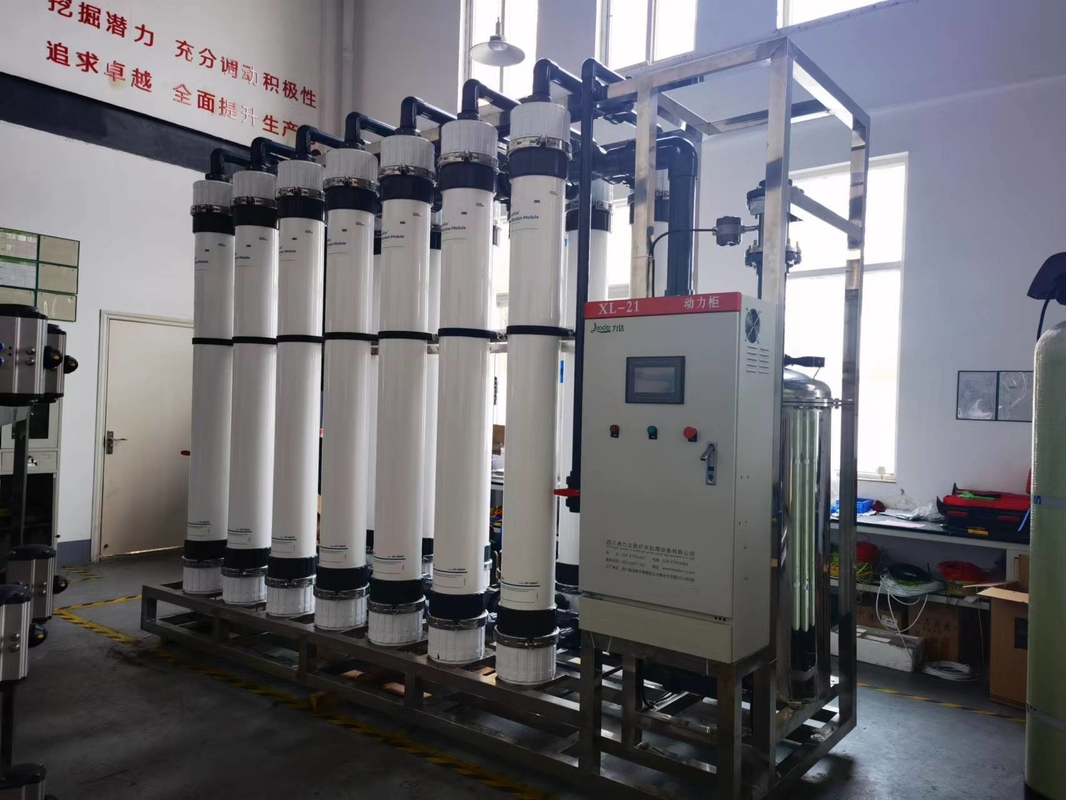 automatico pieno di trattamento delle acque dei filtrante di membrana di 65000lph uF