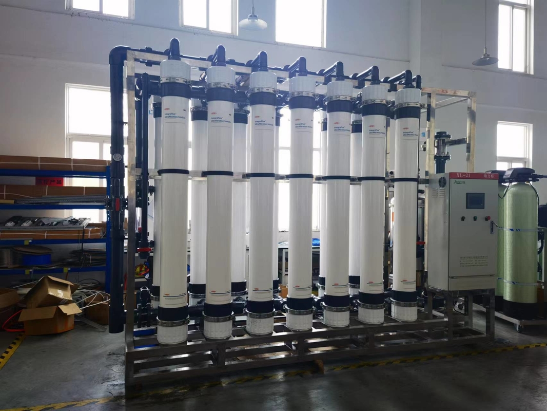 automatico pieno di trattamento delle acque dei filtrante di membrana di 65000lph uF