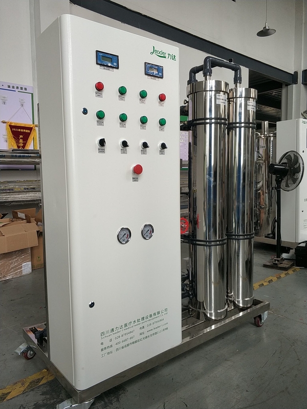 Sistema di osmosi inversa a passaggio singolo efficiente potenza nominale di 5,0 kW portata di flusso 2000 LPH