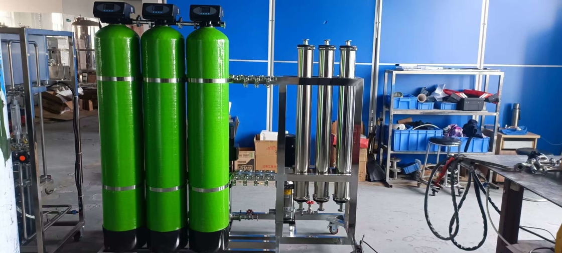 380V 300L per ora impianto di trattamento dell'acqua RO EDI di 2 fasi per laboratorio ospedaliero