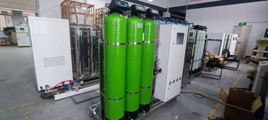 Laboratorio ospedaliero 2 Stage RO con modulo IOPURE EDI Sistema di acqua ultra pura e funzione di depurazione 380V