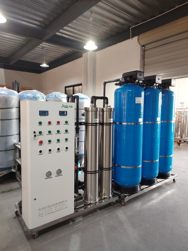 2000LPH impianto di depurazione dell'acqua RO a 1 stadio con membrana VONTRON RO