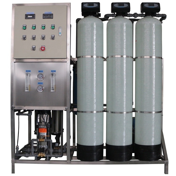 filtro a carbone attivo del singolo passaggio 1000lph del RO dallo sterilizzatore UV industriale del sistema