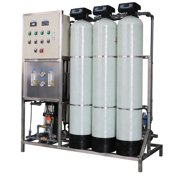 filtro a carbone attivo del singolo passaggio 1000lph del RO dallo sterilizzatore UV industriale del sistema