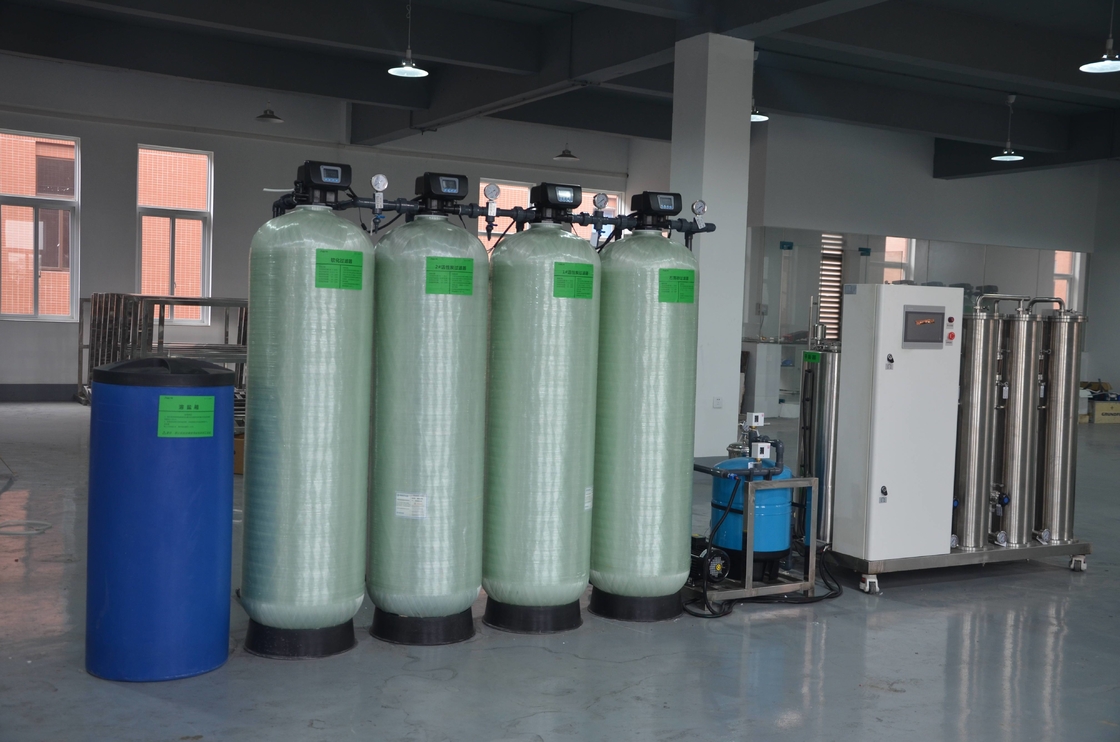 Pianta a passo doppio di Treatmen dell'acqua di osmosi inversa del Ro delle fasi del sistema due del RO 10TPH