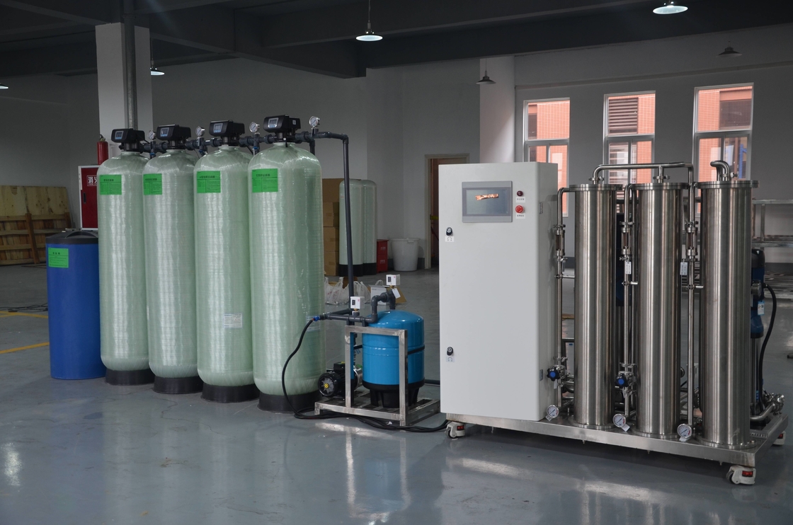 Pianta a passo doppio di Treatmen dell'acqua di osmosi inversa del Ro delle fasi del sistema due del RO 10TPH