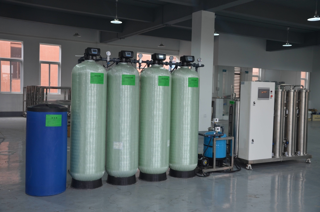 Pianta a passo doppio di Treatmen dell'acqua di osmosi inversa del Ro delle fasi del sistema due del RO 10TPH