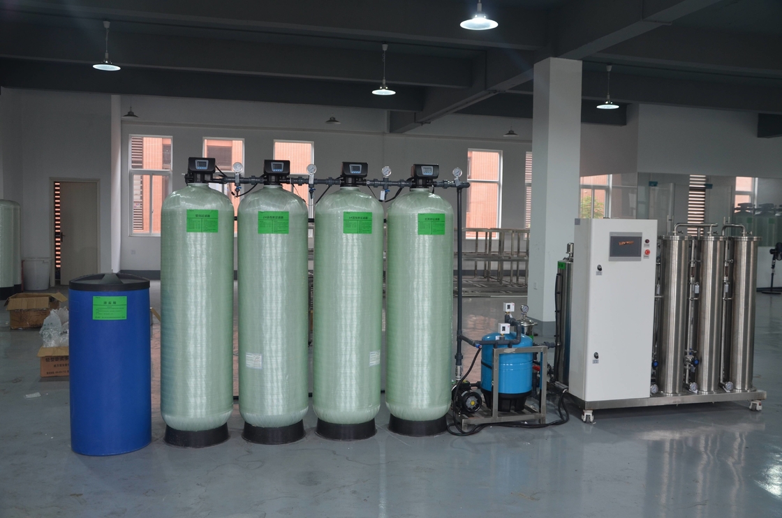 Pianta a passo doppio di Treatmen dell'acqua di osmosi inversa del Ro delle fasi del sistema due del RO 10TPH