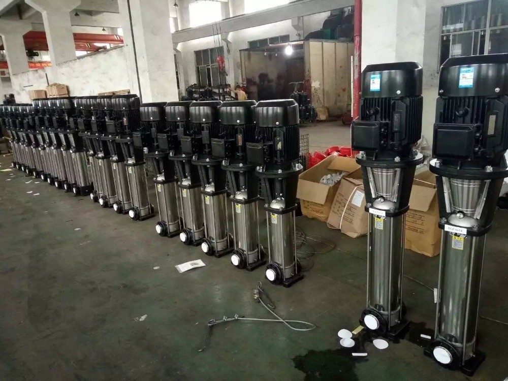 Pompa di innesco di pressione di acqua di Electric Power 3 accessori a più stadi del sistema del RO della pompa centrifuga di acciaio inossidabile di fase