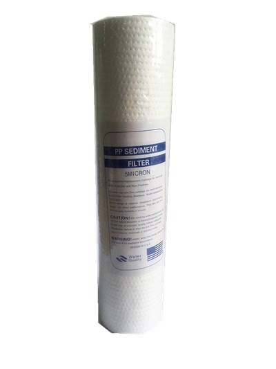 Accessori del sistema del RO della cartuccia di filtro dall'acqua di flusso pp della sostituzione da 10 micron alti