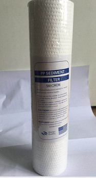 I pp filtrano la cartuccia di filtro dall'acqua della cartuccia accessori del sistema del RO del filtrante della cartuccia da 5 micron