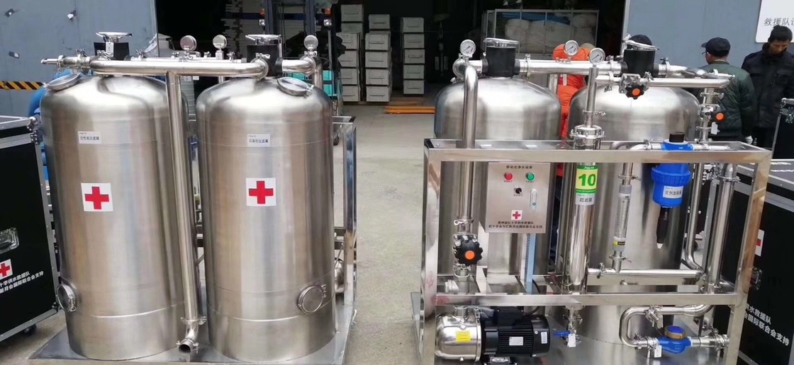 Macchina dell'impianto di chiarificazione dell'acqua della membrana 20TPH di Toray per la fabbrica