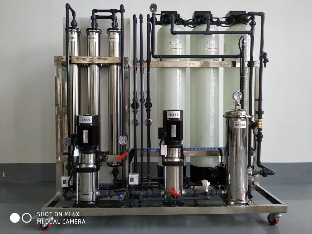 sistema a due fasi di filtrazione dell'acqua del sistema RO del RO 750lph