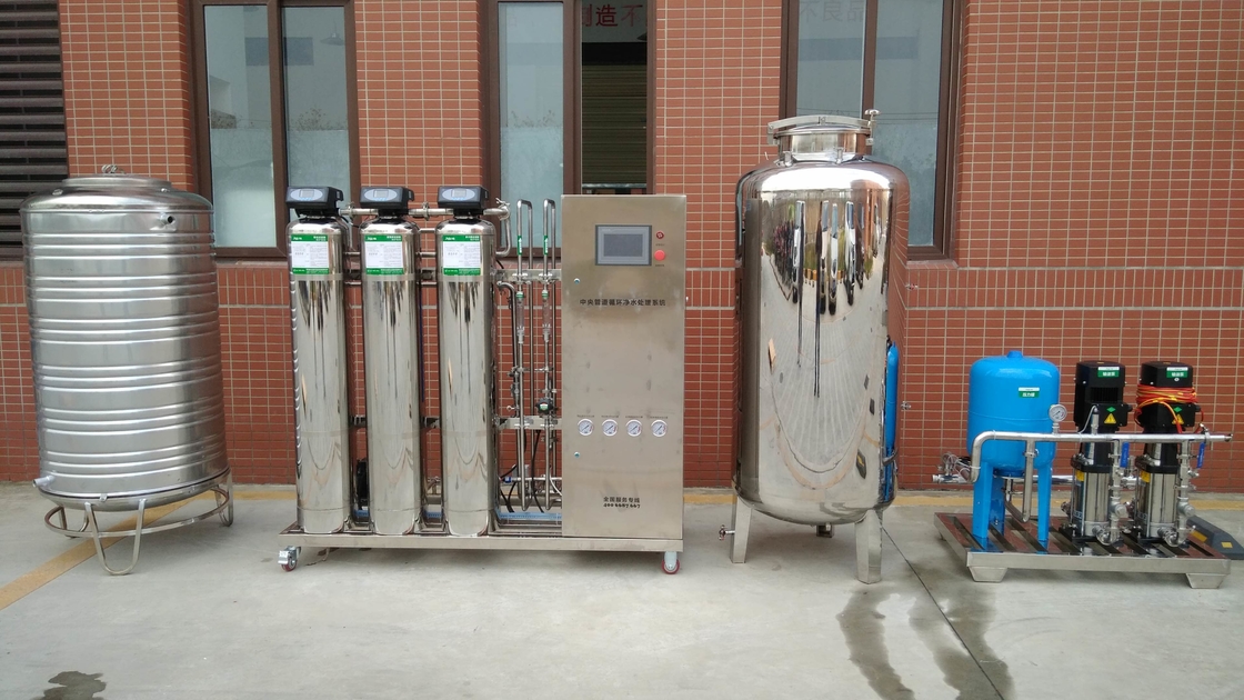 Macchina industriale del filtrante di acqua del RO dell'attrezzatura di osmosi inversa di 1TPH SUS304