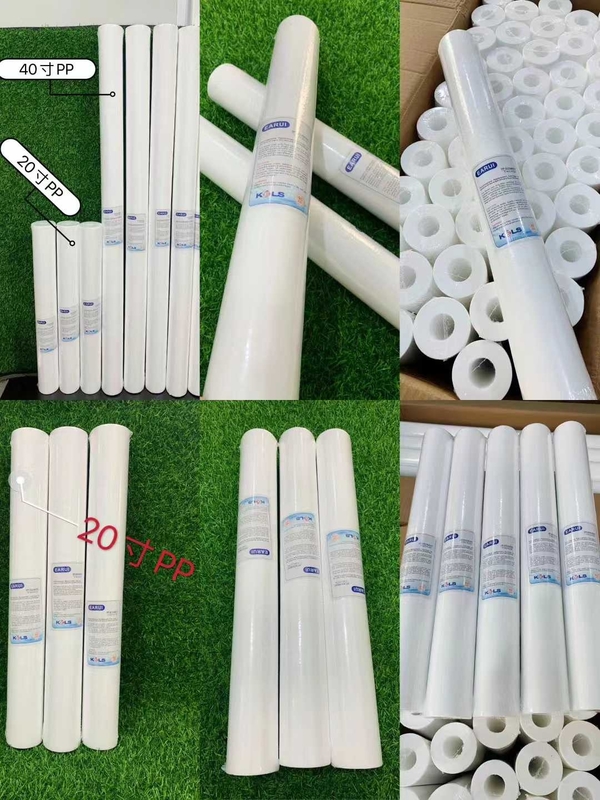 5 micron pp enormi sedimentano il filtro che i grandi pp hanno filato gli accessori del sistema del RO della cartuccia di filtro