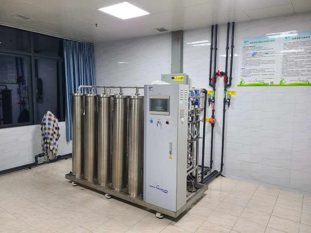 500 litri per sistema di depurazione delle acque a passo doppio del Ro delle fasi del sistema due del RO di ora