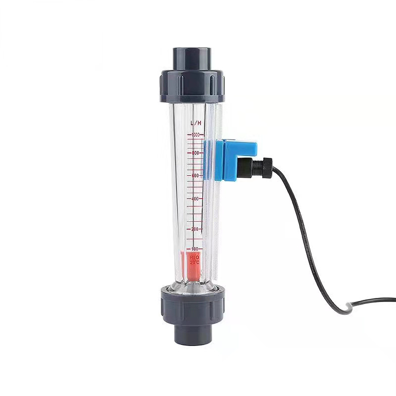 Metro acrilico di scorrimento dell'acqua del flussometro del supporto del pannello del collegamento 5GPM dell'OEM PVC/SS per il RO