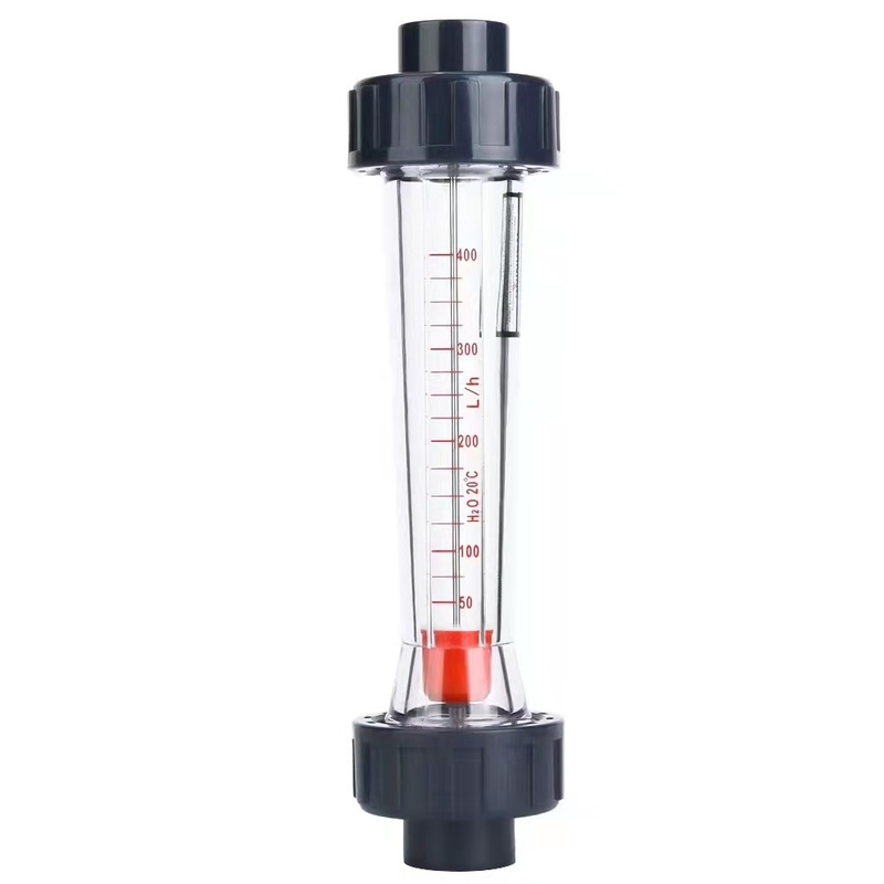 Metro acrilico di scorrimento dell'acqua del flussometro del supporto del pannello del collegamento 5GPM dell'OEM PVC/SS per il RO