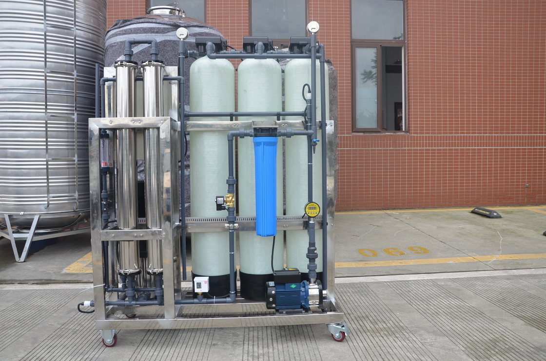 Sistema industriale 500L del filtro da acqua del Ro dell'emolliente di controllo automatico