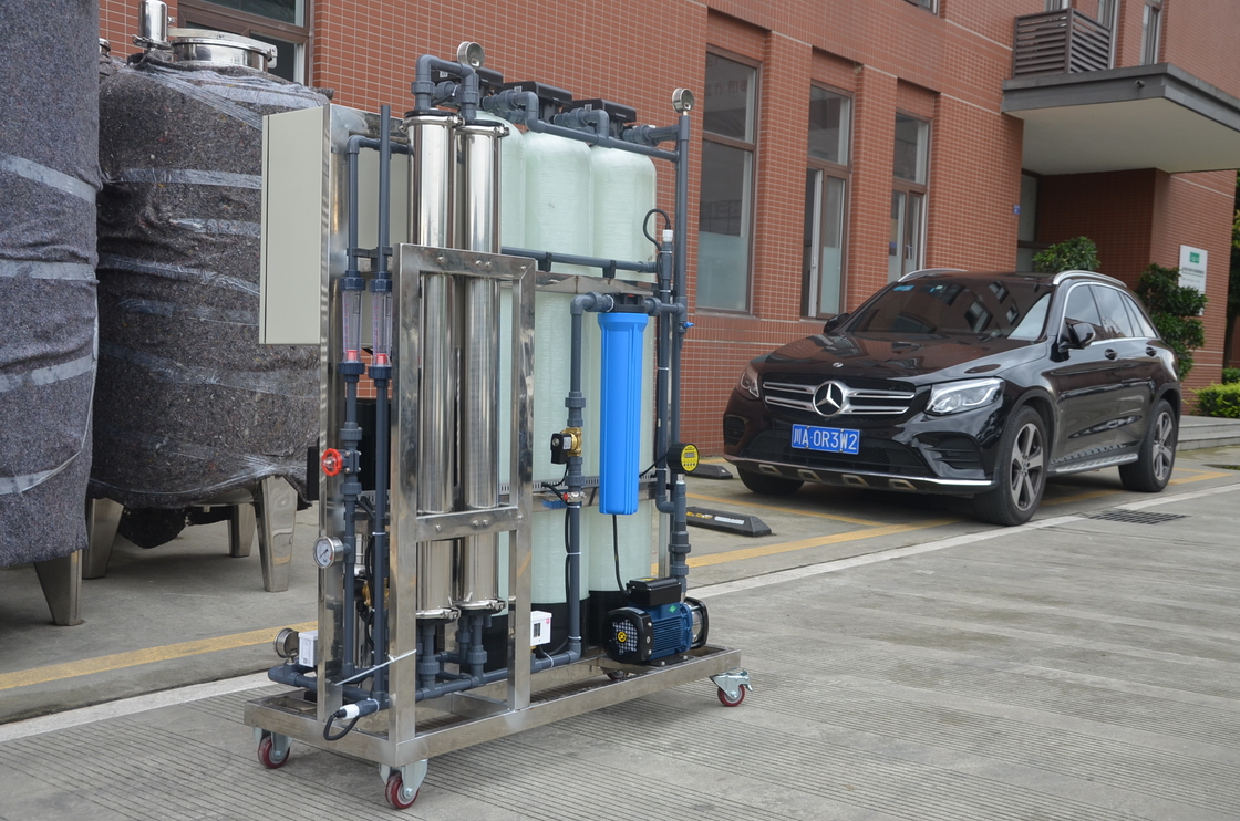 Sistema industriale 500L del filtro da acqua del Ro dell'emolliente di controllo automatico