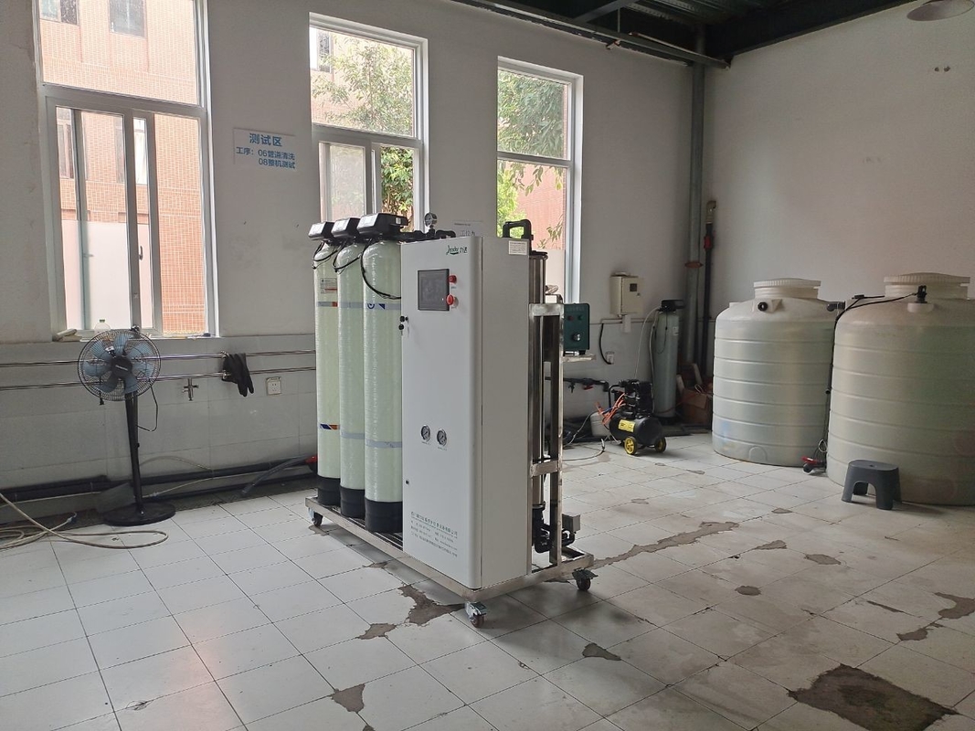 Sistema del filtro da acqua del Ro dell'OEM dell'impianto per il trattamento delle acque del singolo passaggio 500LPH