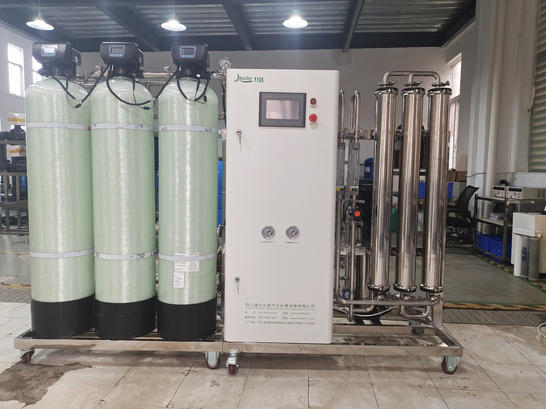 Acqua del sistema del RO della singola fase 800LPH che fa attrezzatura nella stanza dell'endoscopio