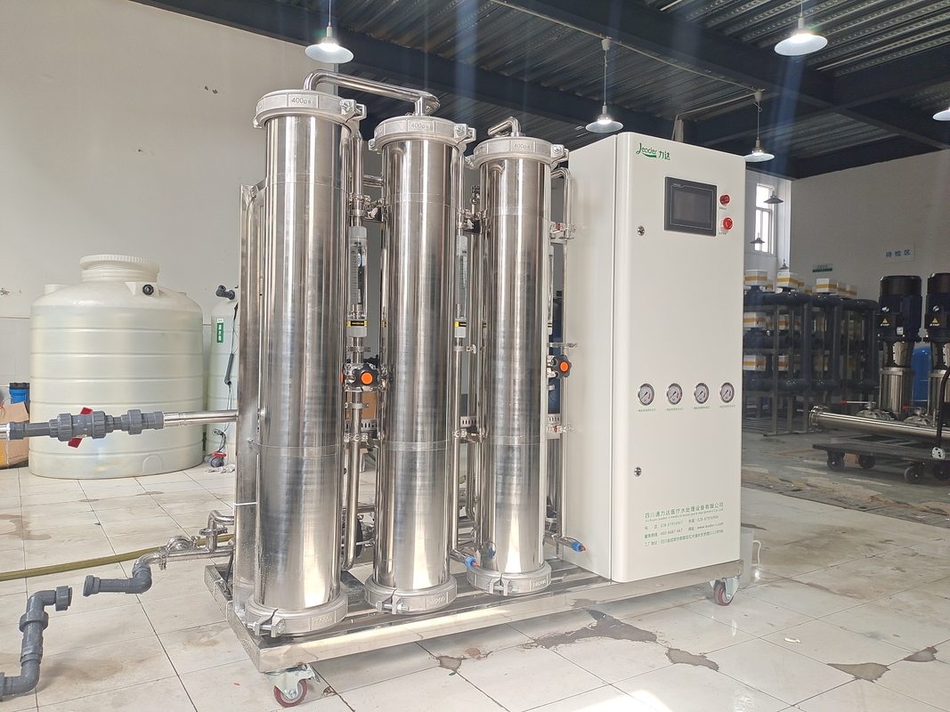Sistema di osmosi inversa della fase del doppio 1200LPH per desalificazione