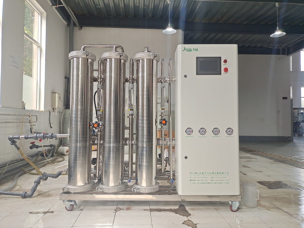 Sistema di osmosi inversa della fase del doppio 1200LPH per desalificazione