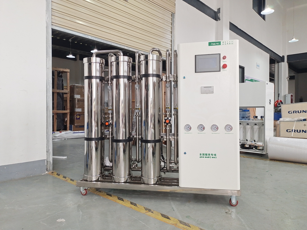 Sistema del RO della fase del doppio 1000LPH dal materiale completo degli ss