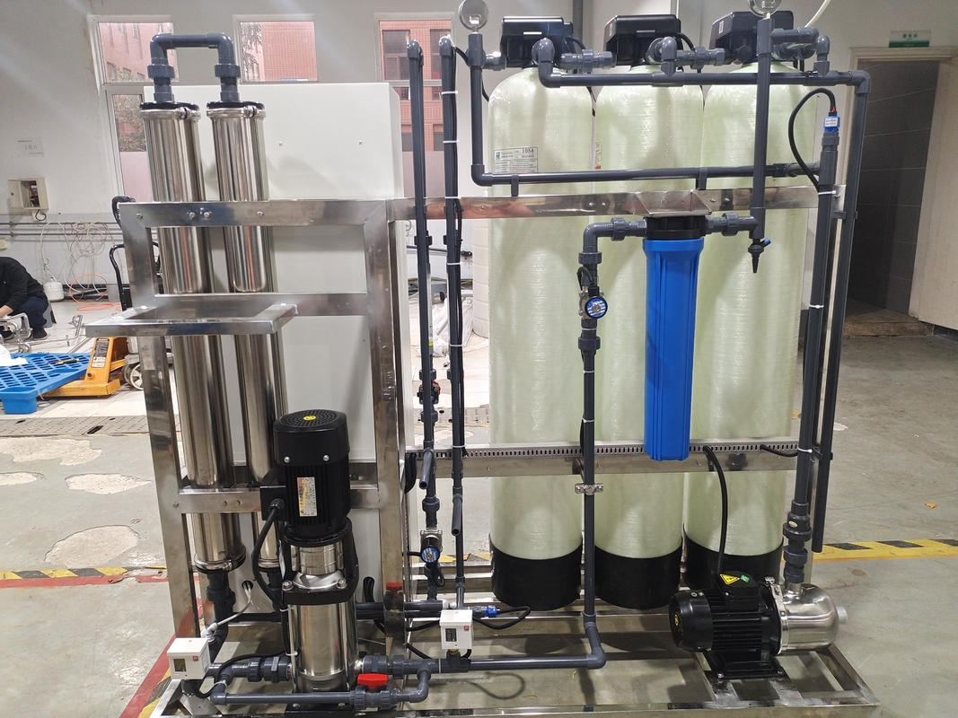 Macchina 500Lph di trattamento dell'acqua potabile del sistema del filtro da acqua per la pianta del RO