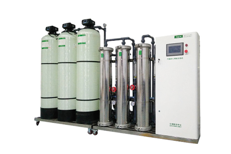Sistema a passo doppio attivo 1000L/H del RO di trattamento delle acque del filtro a carbone